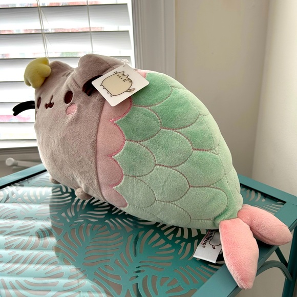 GUND 12” Pusheen Mermaid with Star Plush Stuffed Animal Cat NWT - Picture 3 of 5